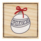 Treasure Box Earrings - Joyful: Wipe Clean with Dry Cloth / Pinewood, Glass, Zinc Alloy, Paper