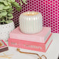Sweet Grace Collection Candle #071 | White Iridescent Candle