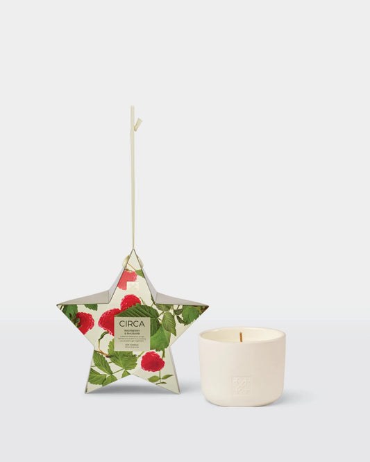 Circa 2.47 oz Candle Bauble - Raspberry & Rhubarb