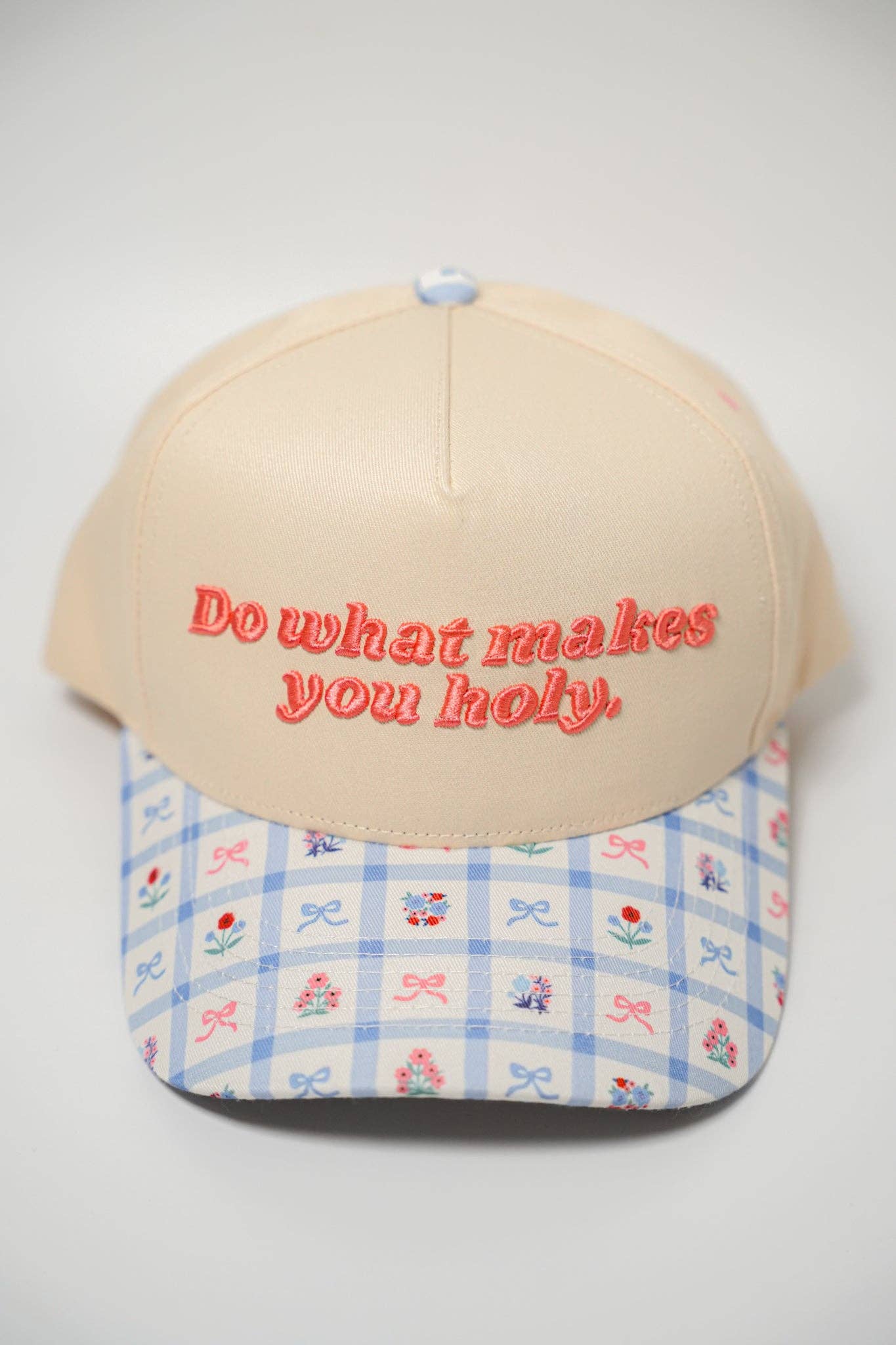 DO WHAT MAKES YOU HOLY CANVAS CAP