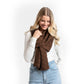 Britt's Knits Willow Convertible Shrug Open Stock: Black