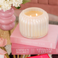 Sweet Grace Collection Candle #071 | White Iridescent Candle