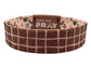 Tap To Pray™ Wristbands - Prairie &  Plaid: Large