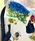 Blue Bonnet Swedish Cloth