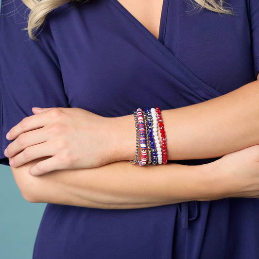 Freedom Bracelet: Red/White/Blue
