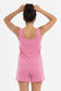 Comfy Tank Top & Shorts Set: Red / S