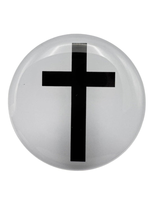 Tap To Pray - Prayer Tag Stickers: White + Cross