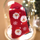 Women's Crew Merry Snowing Socks: KW-C-147-1