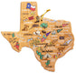 Texas Cutting Board with Artwork by Fish Kiss™