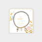 Let your Light Shine Bracelet: Dark Blue