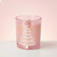 Sweet Grace Pink Tree Soy Candle 9.5oz | Christmas Gift, 6pk