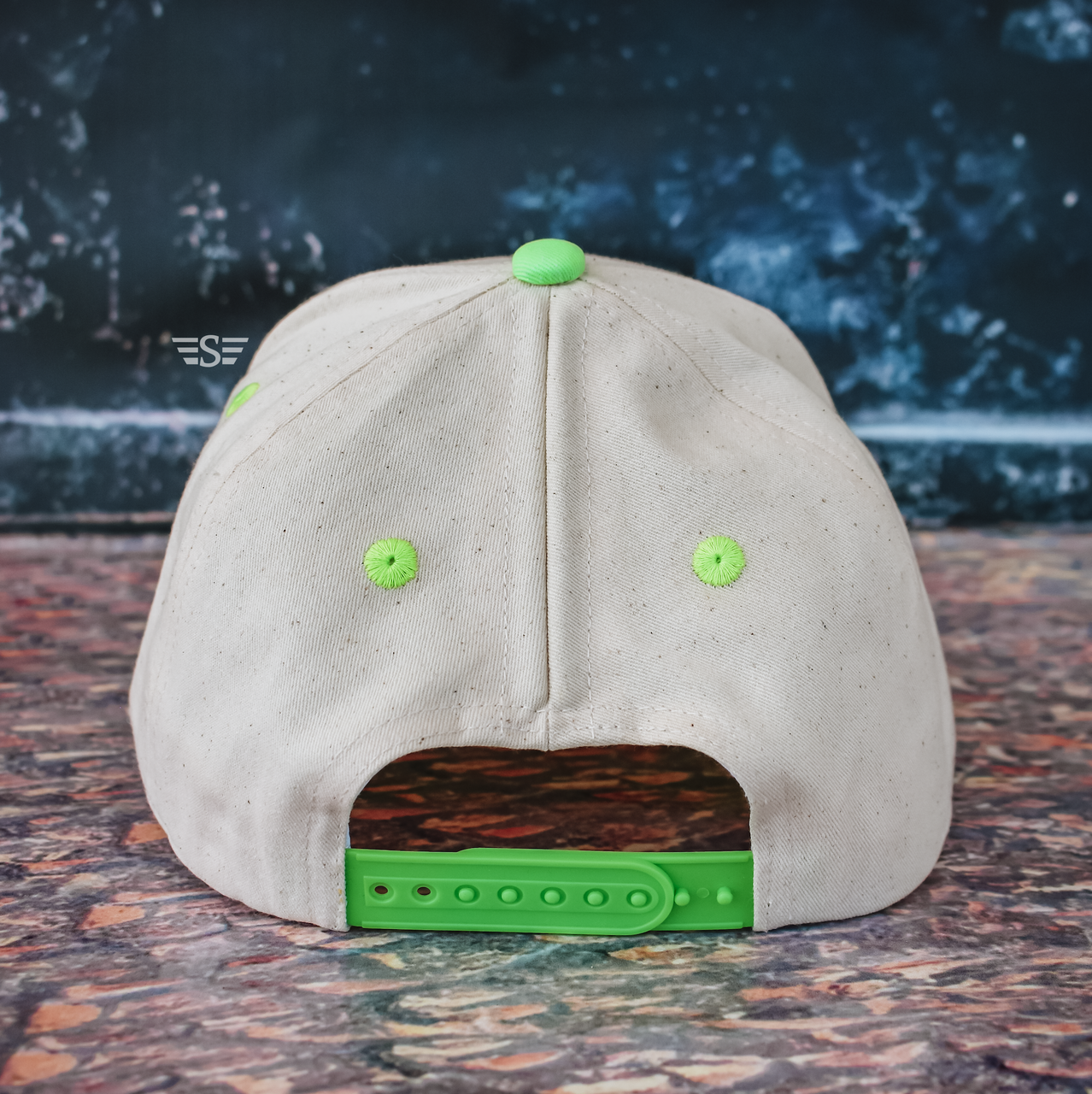 Canvas Solid Bill Magna Pony® Cap: Neon Pink