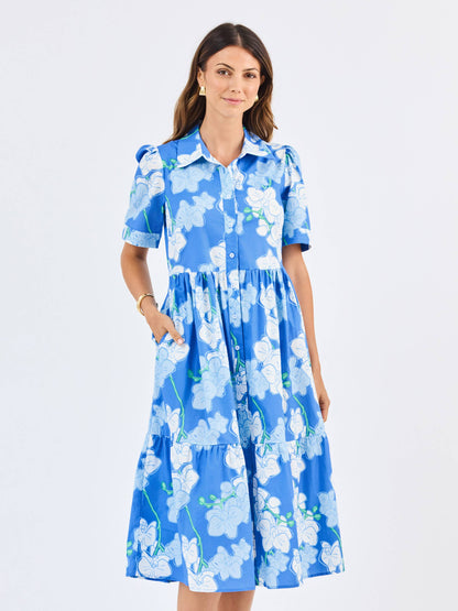 Jema Dress | Orchid Revere Blue