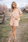 MINI CHECKER BUTTON DOWN TOP AND SHORTS SETS: NAVY