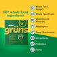 Grüns Adult Sugar Free Superfood Greens Gummies, 30 Servings