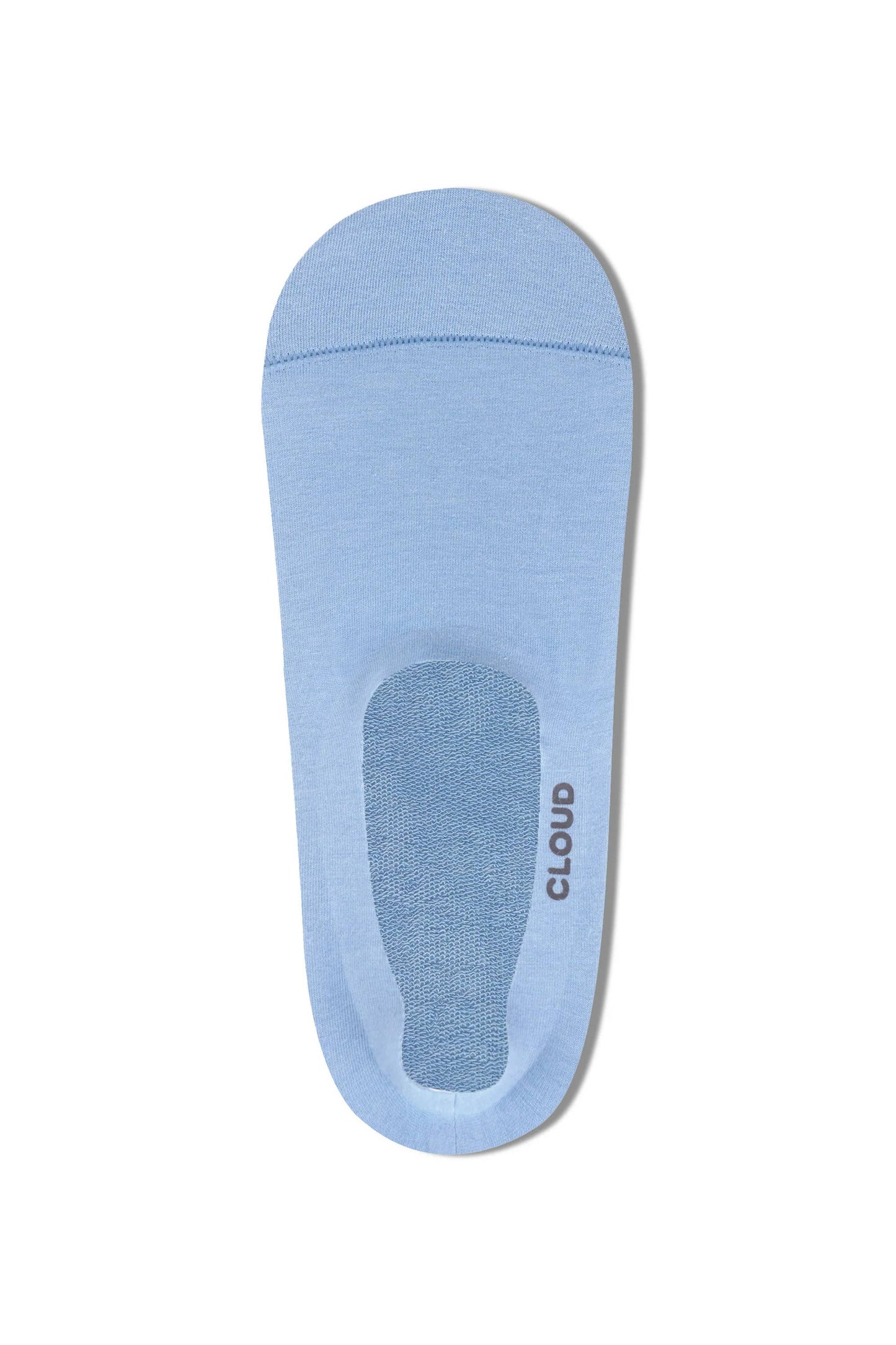 CLOUD Ankle No Show Socks: Beige / S