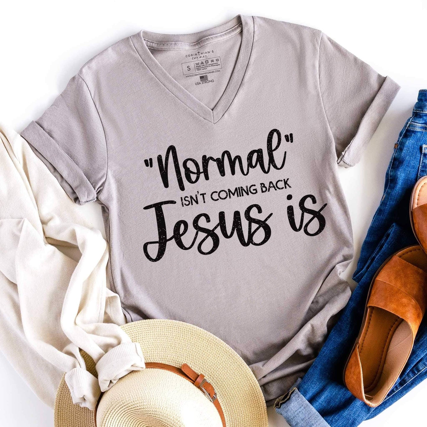 Normal Isn't Coming Back V-Neck