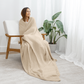 Adult Muslin Cotton Blankets by Comfy Cubs: Queen: 90" x 90" / Mauve