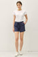 TENCEL SHORT : INDIGO