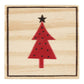 Treasure Box Earrings - 'Tis the Season: Wipe Clean with Dry Cloth / Pinewood, Glass, Zinc Alloy, Paper