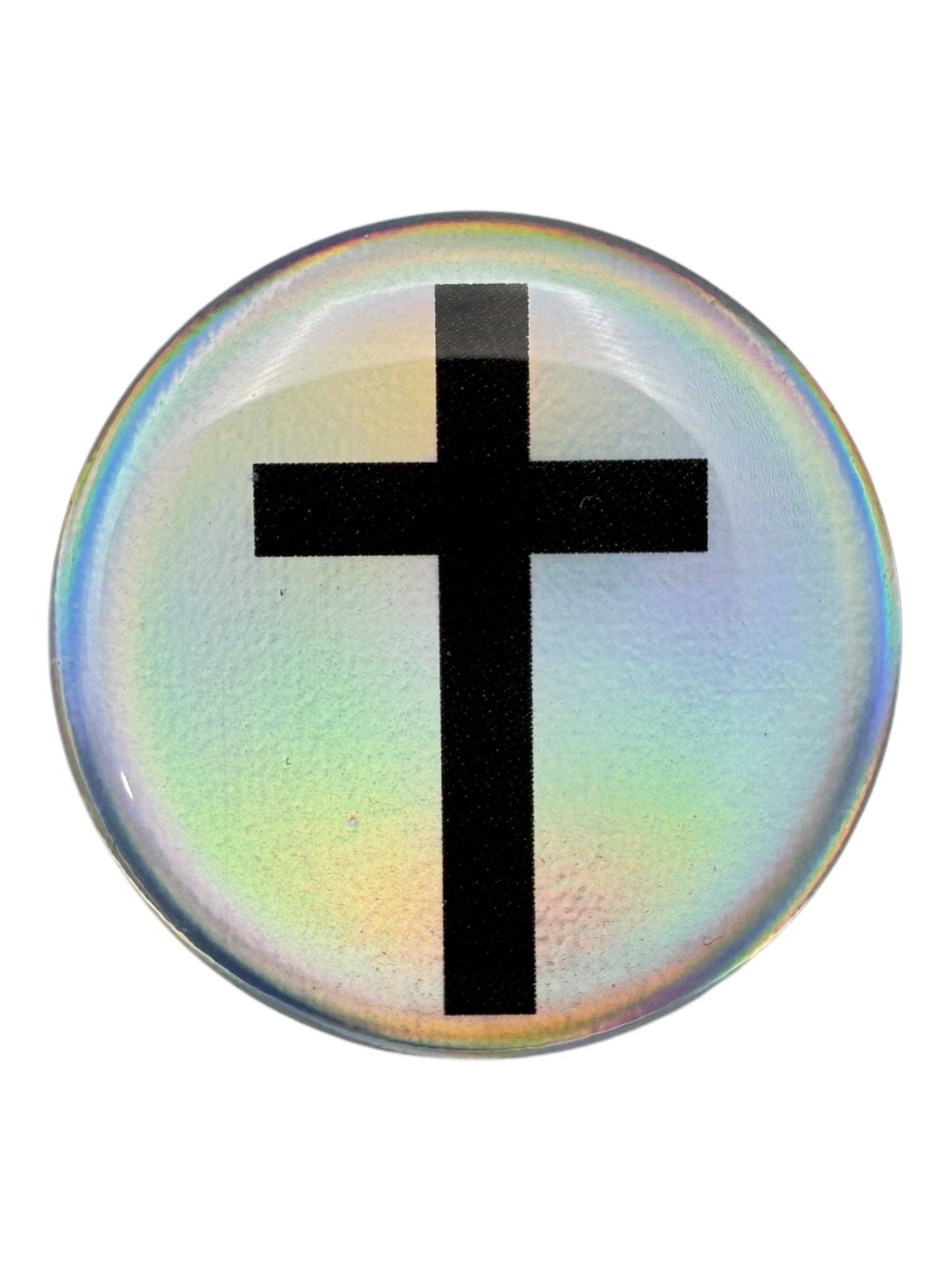 Tap To Pray - Prayer Tag Stickers: Crystal + Cross