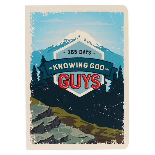 Kid Book 365 Days to Knowing God for  Guys Softcover