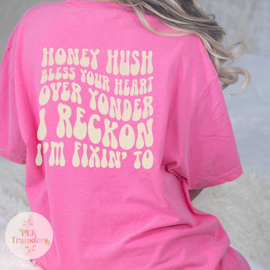 Southern Words | Screen Print Transfer | - SINGLE COLOR (LOW HEAT)