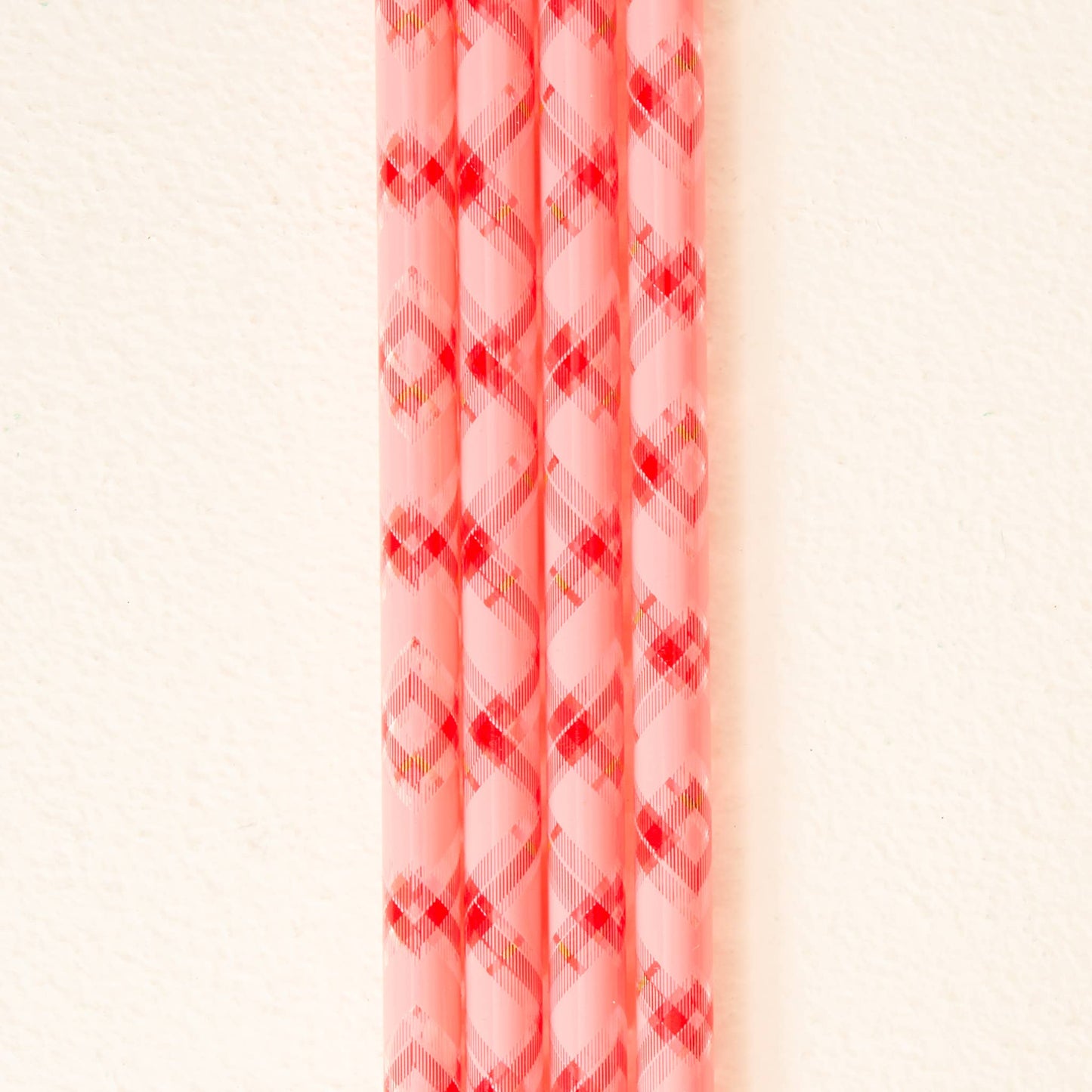 40 oz Tumbler Straw Set-Festive Plaid