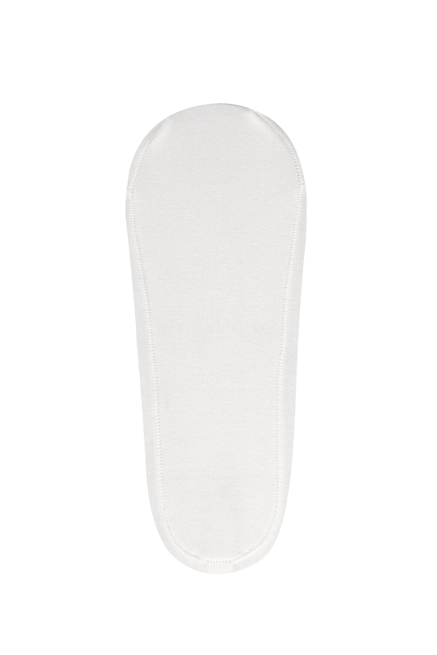 CLOUD Ankle No Show Socks: White / S