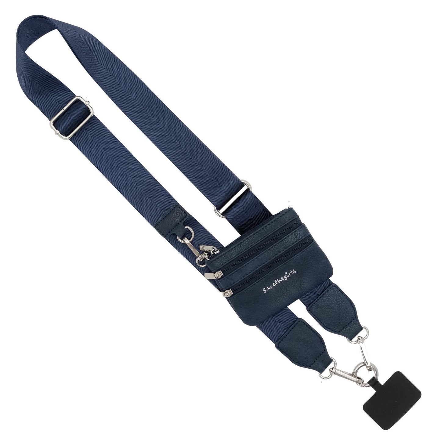 Clip & Go Phone Lanyard with Wallet - Neutral Collection: Cream