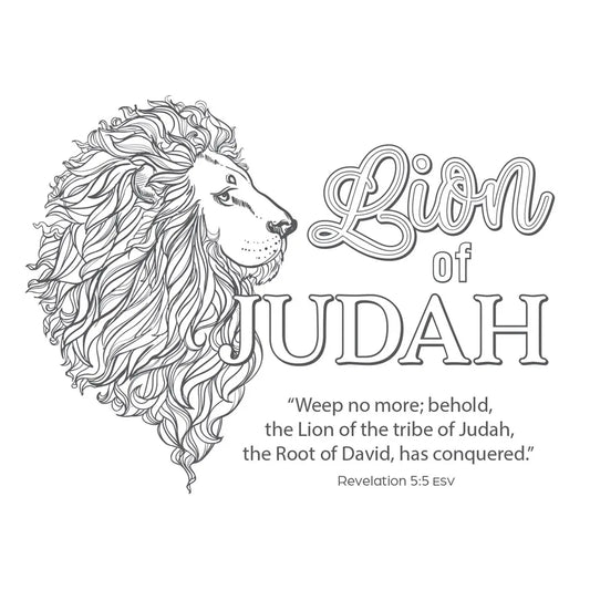 Coloring Cards The Names of Jesus