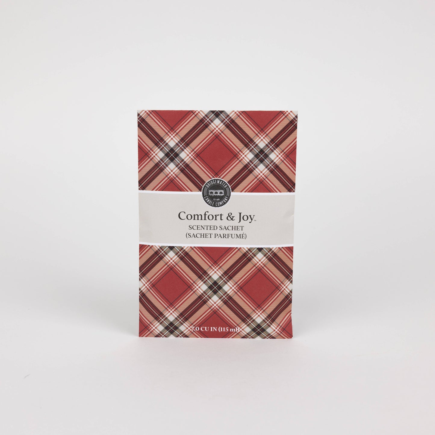 Comfort & Joy Plaid Sachet - 9 Pack | Christmas Gift