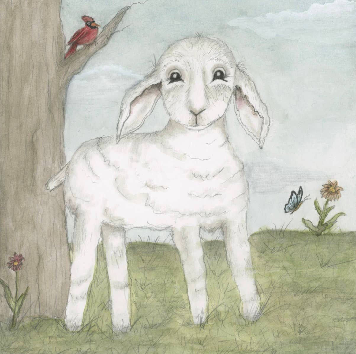 Iam The Lamb and the Good Shepherd | Psalm 23 Board Book