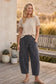 Oversized Scuba Barrel Lounge Pants: BROWNISH GREY