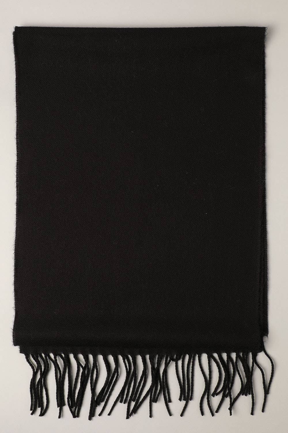 Softer Than Cashmere Solid Muffler Scarf: ZTW4317-RED / One Size