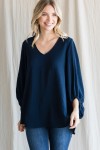 Jodifl Long Sleeved Airflow Navy