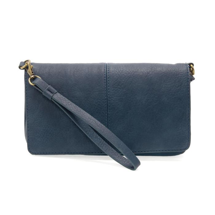 Joy Susan Bright Navy Everly Organizer Flap Crossbody