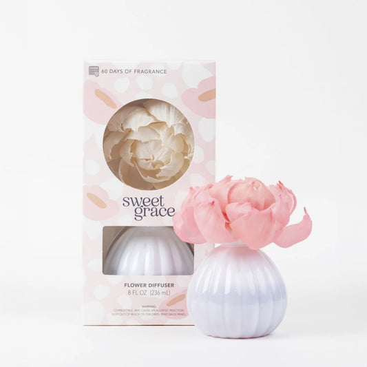 Sweet Grace White Flower Diffuser