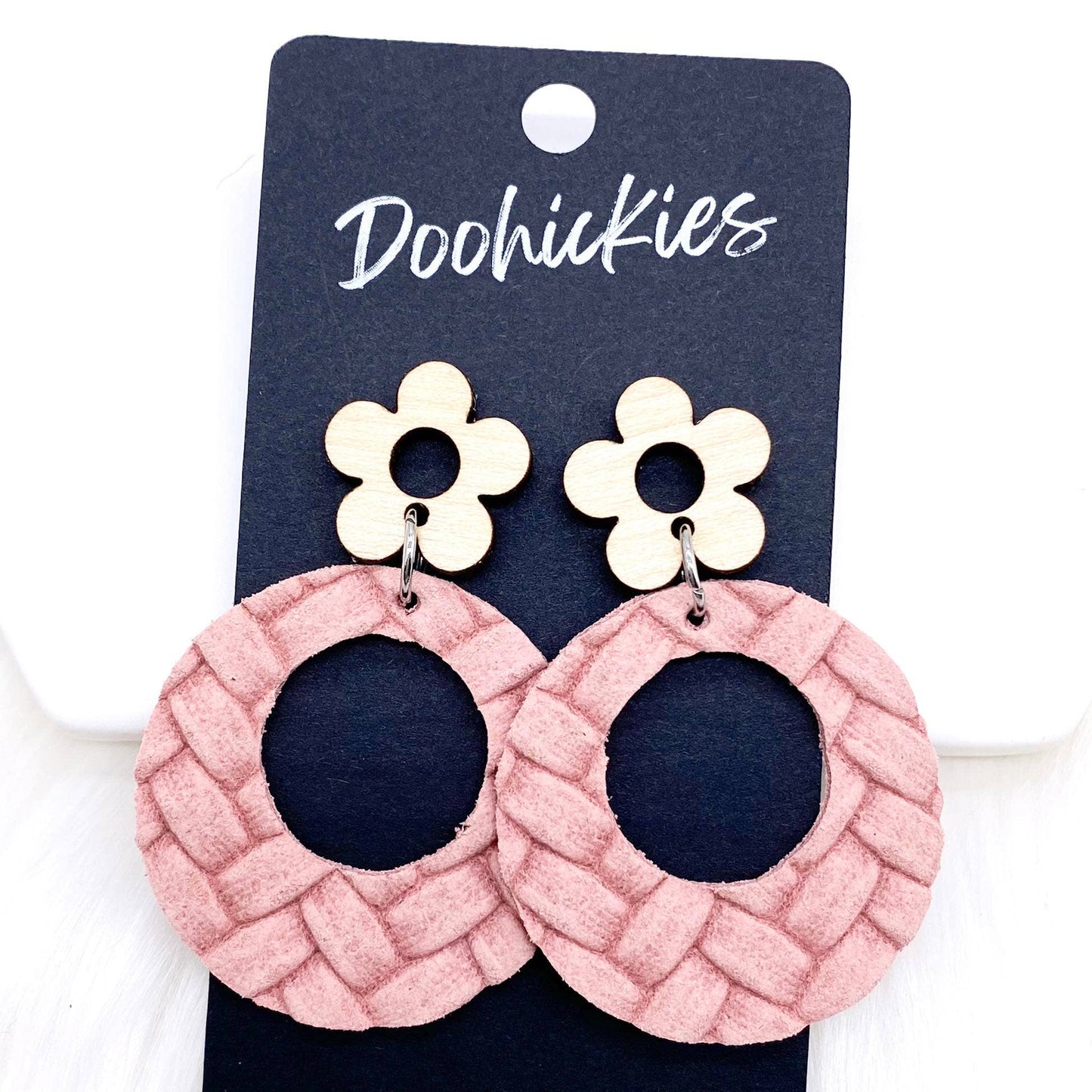 Doohickies - 2" Birch Flower Light Pink Box Braided
