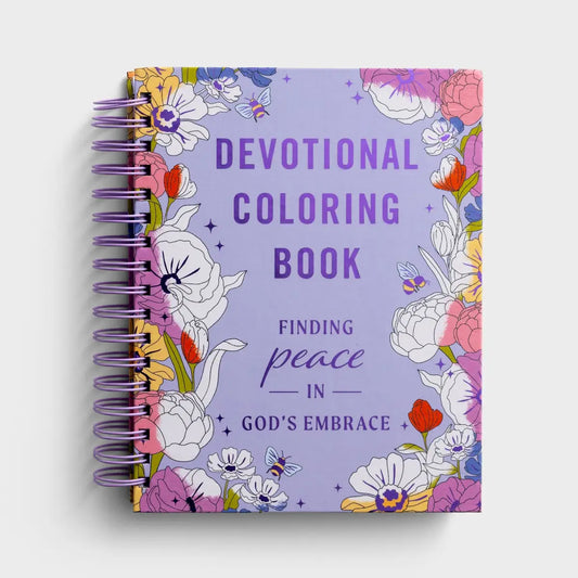 Finding Peace in God's Embrace Coloring Devo