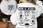WHO IS JESUS BUBBLE GRAPHIC TEE: 2XL / TEE