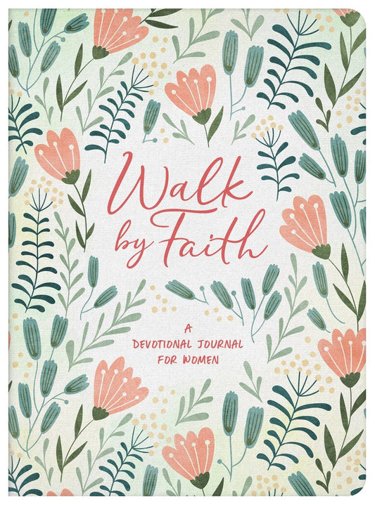 Barbour Publishing, 6.5Inc. - Walk by Faith: A Devotional Journal for Women