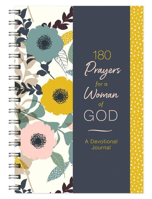 Barbour Publishing, Inc. - 180 Prayers for a Woman of God Devotional Journal
