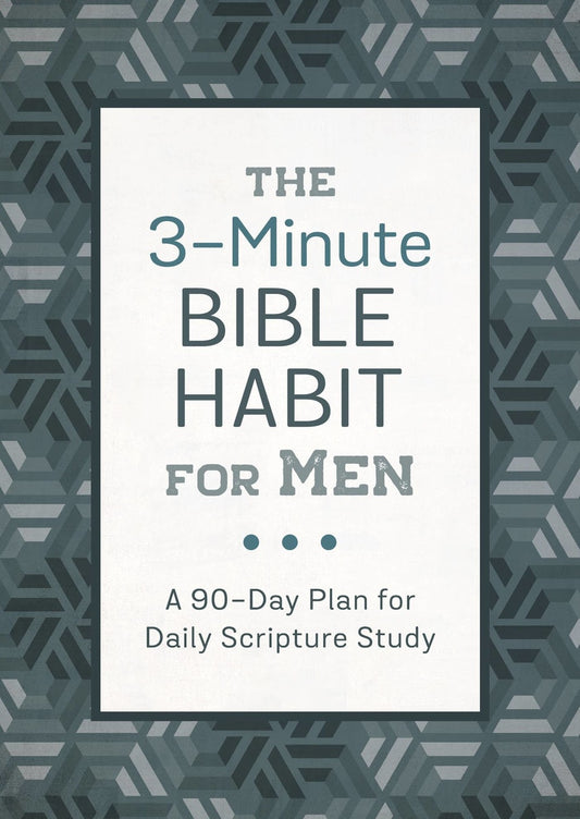 Barbour Publishing, Inc. - The 3-Minute Bible Habit for Men