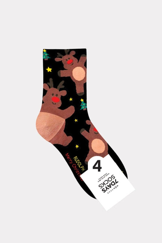 Reindeer Socks