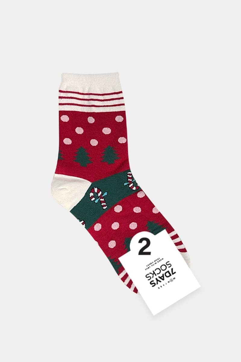 Winter Ornament Socks