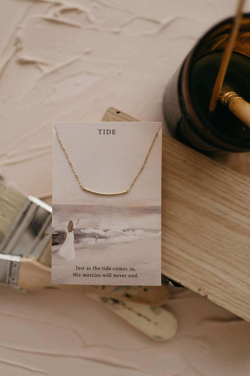 Dear Heart - Tide | Christian Necklace | Gift Jewelry | Lamentations