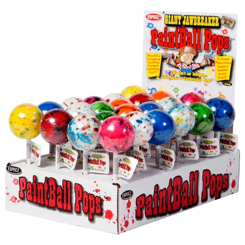 Grandpa Joe's Candy Shop - Paintball Pops, 2.12oz Pop