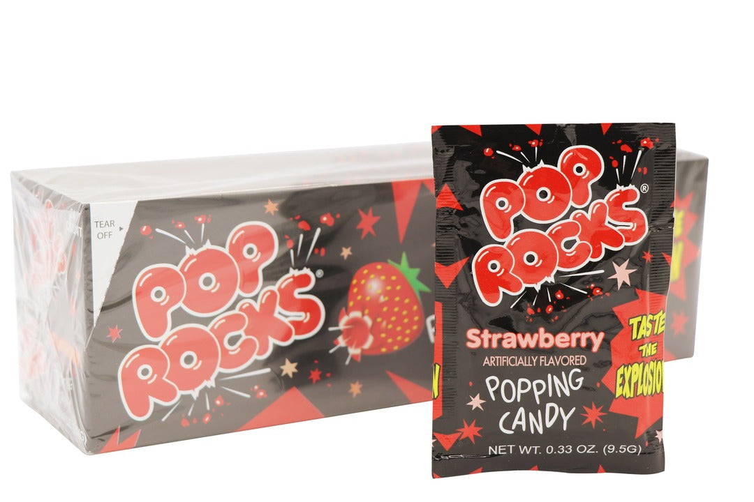 Grandpa Joe's Candy Shop - Pop Rocks, Strawberry, 0.33oz