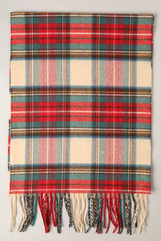 Fashion City - Softer Than Cashmere Tartan Plaid Muffler Scarf